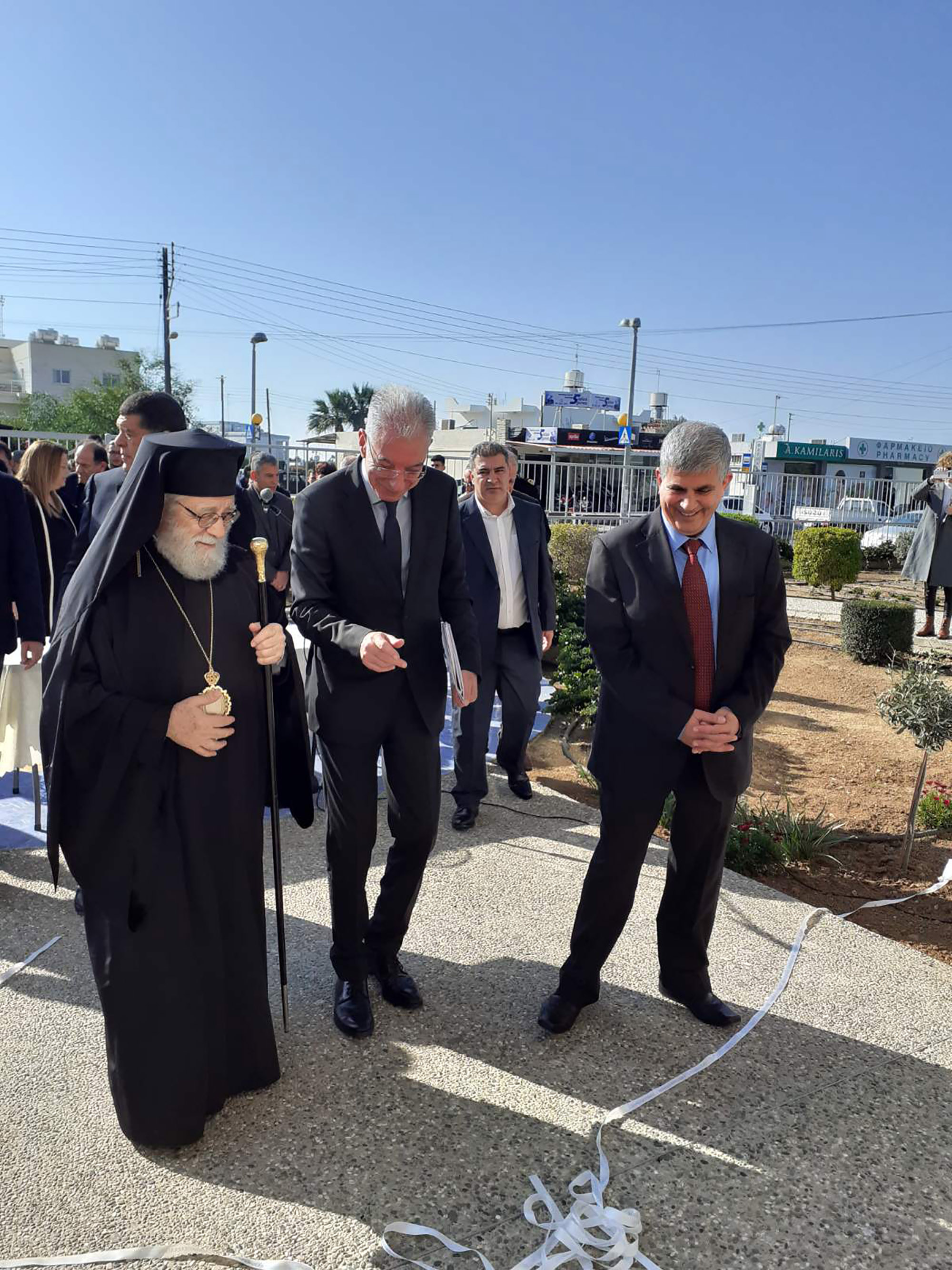 πρόδρομος προδρόμου παραλίμνι αποκαλυπτήρια προτομών Βασίλη Μιχαηλίδη Κώστα Μόντη